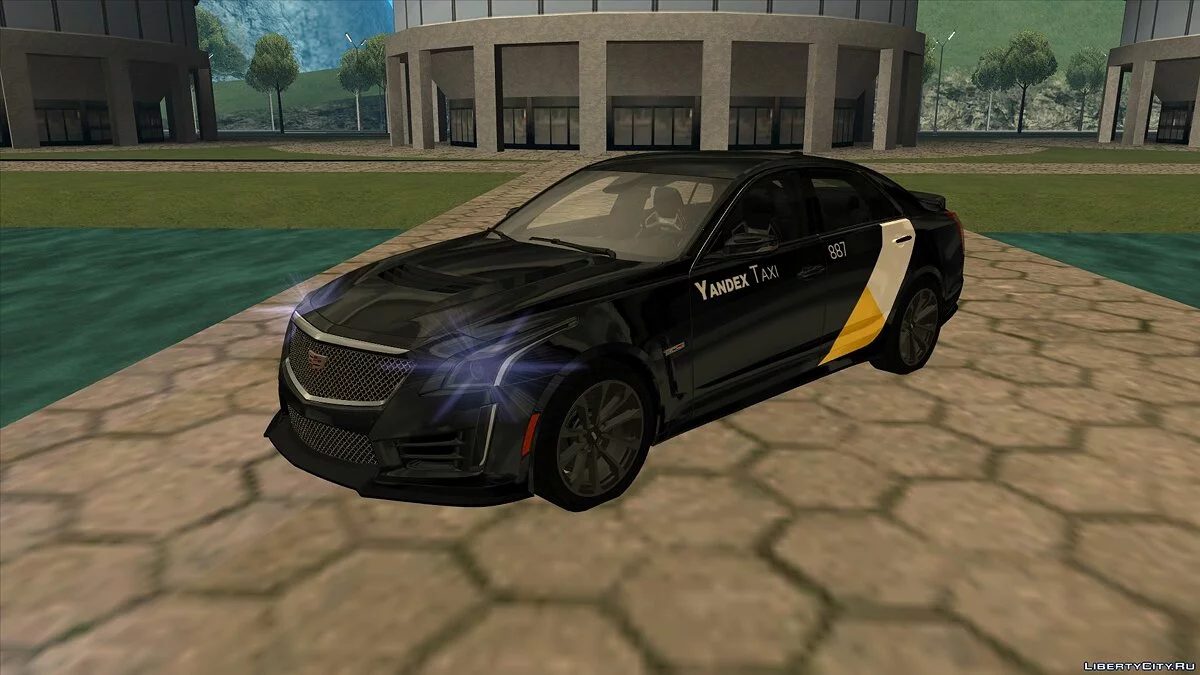 Cadillac CTS-V “Yandex Taxi” / GTA San Andreas