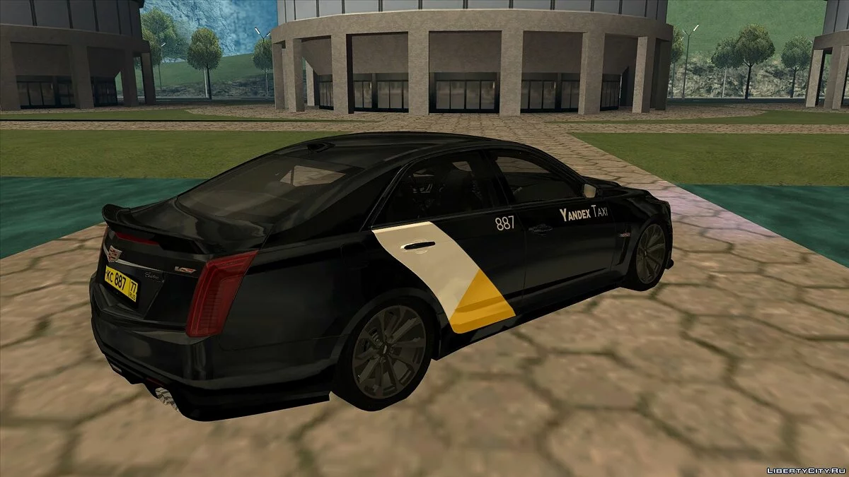 Cadillac CTS-V “Yandex Taxi” / GTA San Andreas