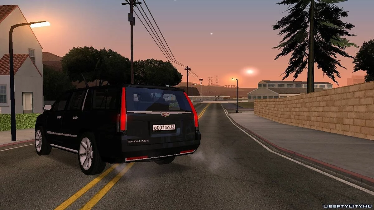 Cadillac Escalade ESV с тюнингом / GTA San Andreas