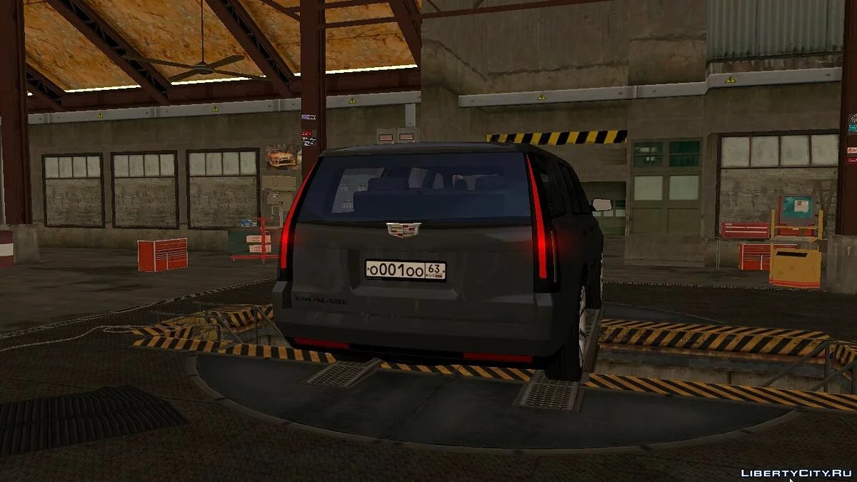 Cadillac Escalade ESV с тюнингом / GTA San Andreas