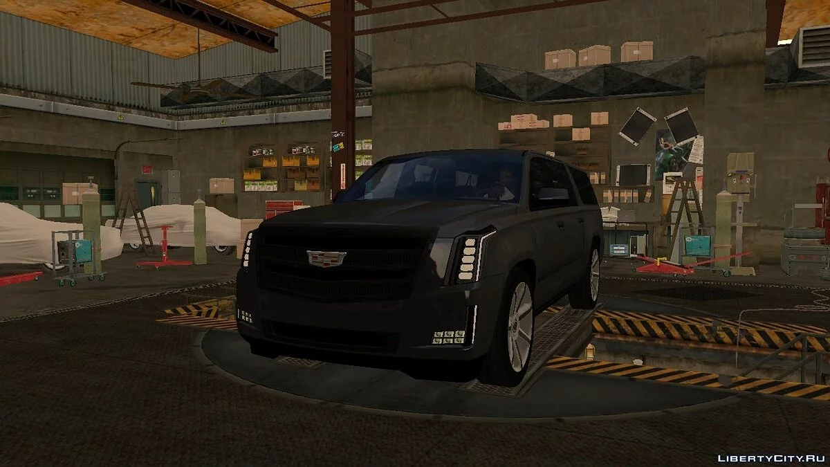 Cadillac Escalade ESV с тюнингом / GTA San Andreas