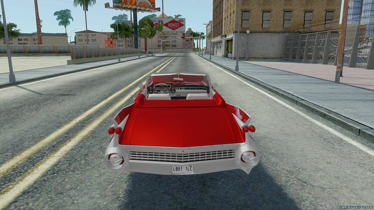 Скачать 1959 Cadillac Eldorado Biarritz Convertible для GTA San Andreas