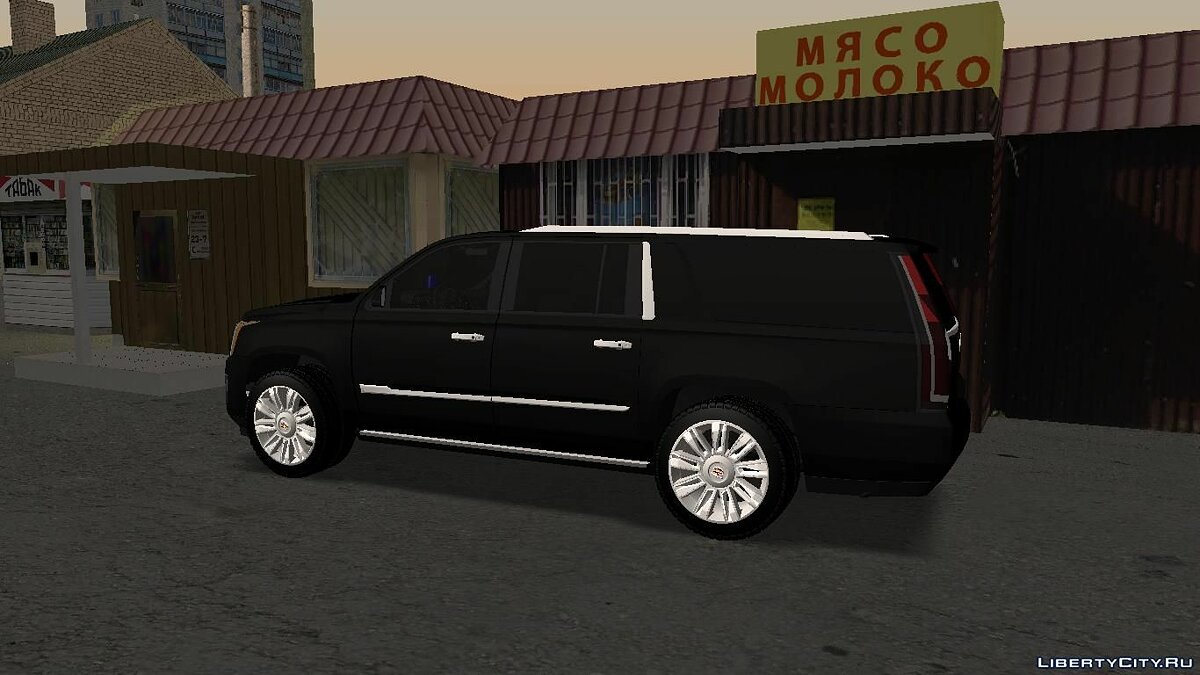 Скачать Cadillac Escalade ФСБ для GTA San Andreas