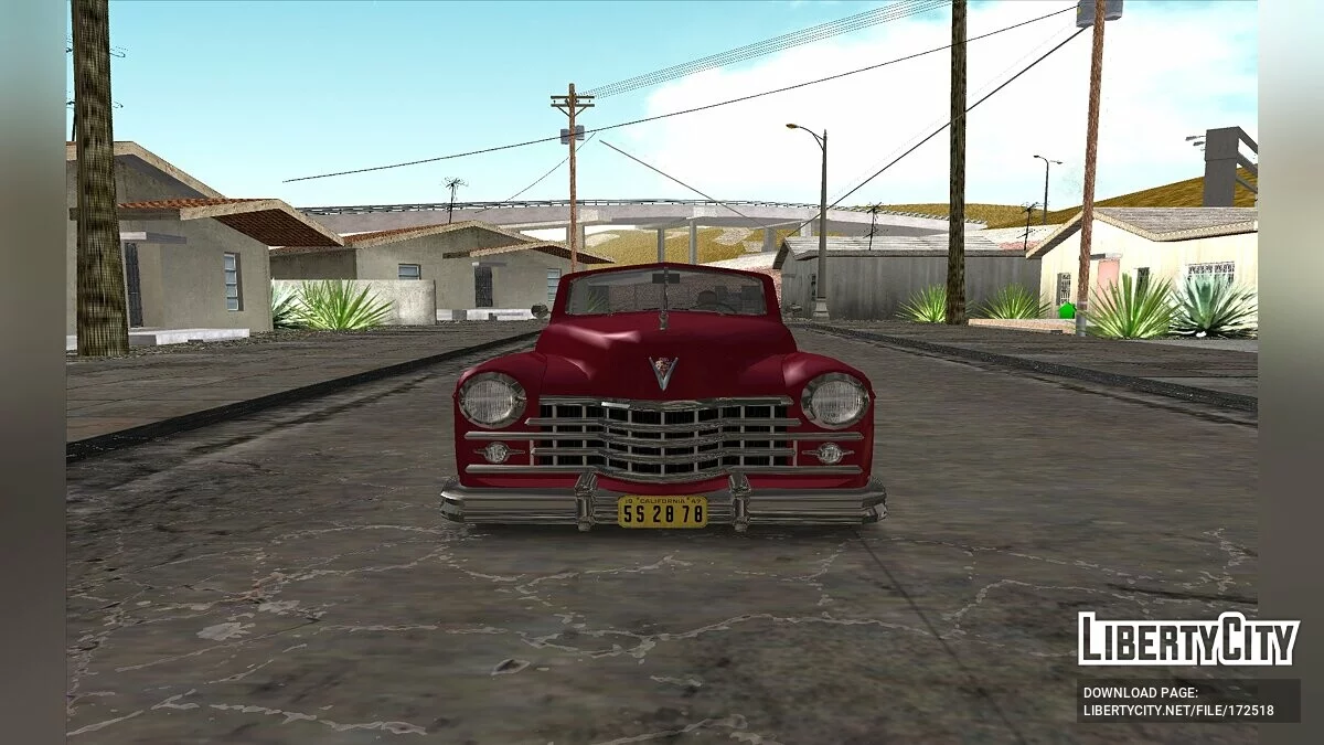 1947 Cadillac Series 62 Convertible / GTA San Andreas