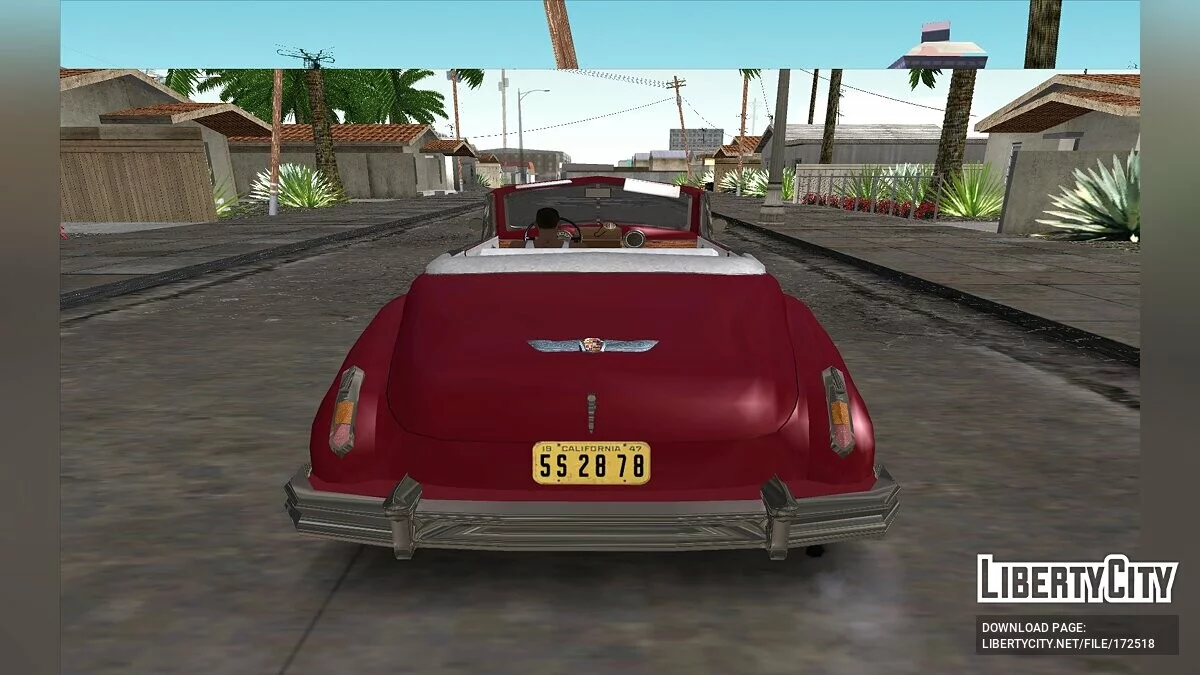 1947 Cadillac Series 62 Convertible / GTA San Andreas