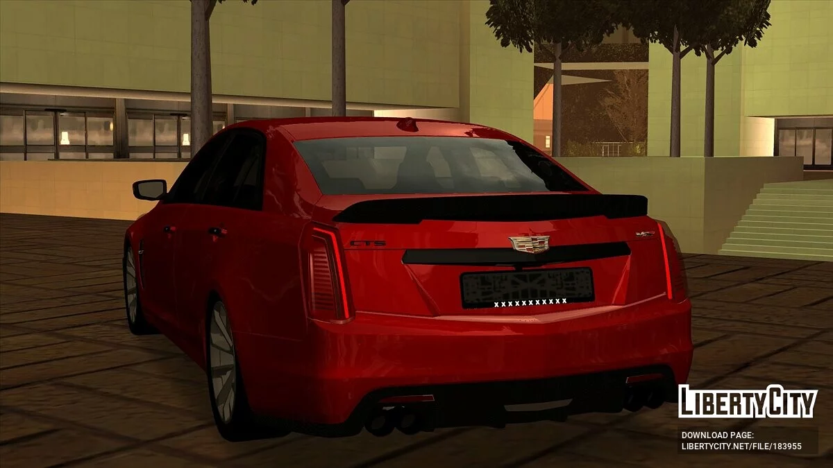 Cadillac CTS-V 2018 / GTA San Andreas