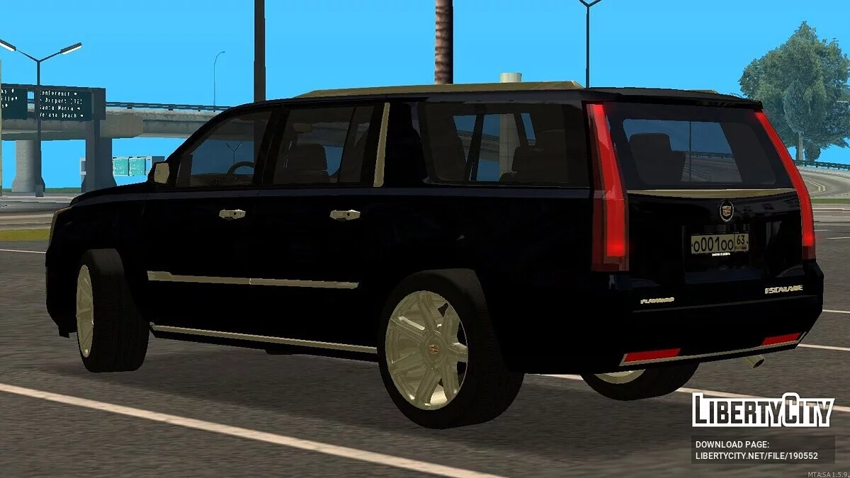Cadillac Escalade + CCD / GTA San Andreas