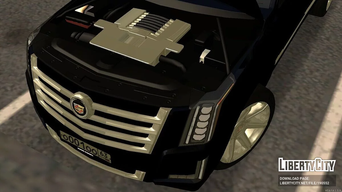 Cadillac Escalade + CCD / GTA San Andreas
