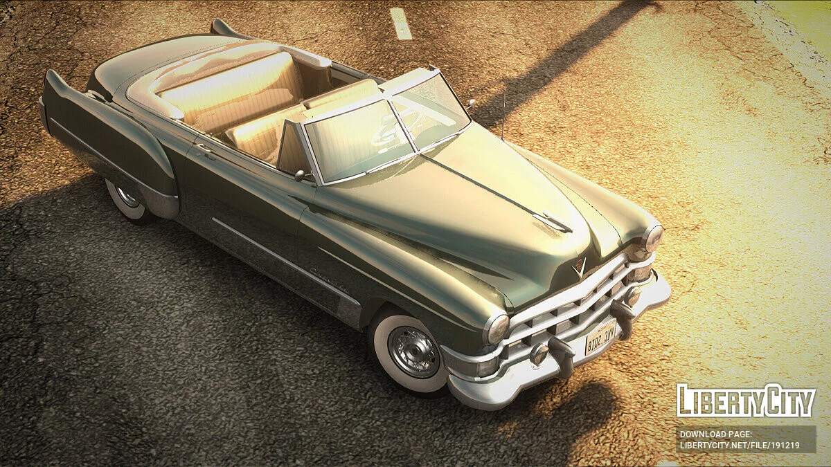 Cadillac Sixty-Two Convertible (6267) 1949 / GTA San Andreas