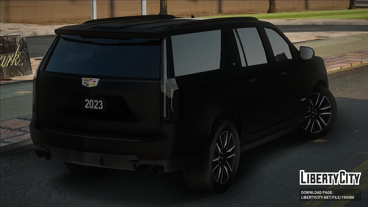 Скачать Cadillac Escalade Sport 2023 для GTA San Andreas