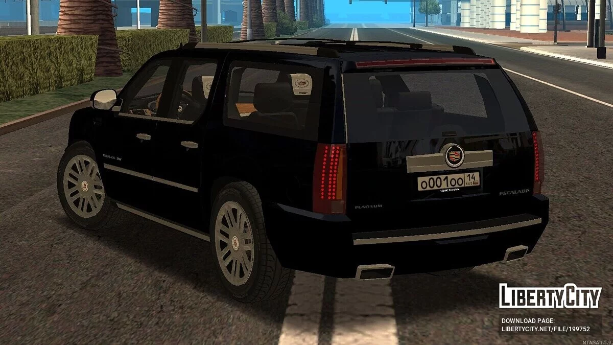 Cadillac Escalade + CCD / GTA San Andreas