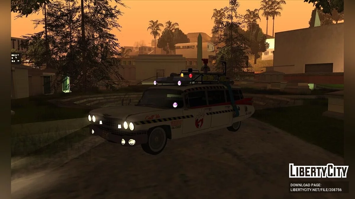 Ghostbusters Ecto-1 1959 Cadillac Miller Meteor / GTA San Andreas