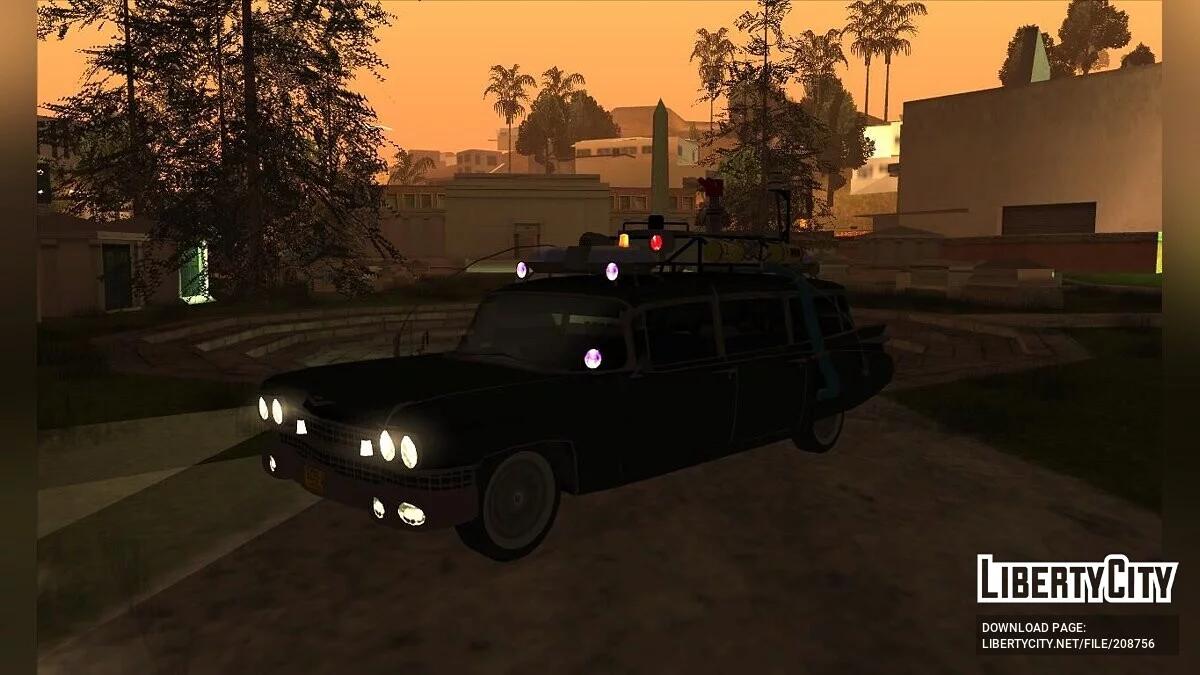 Ghostbusters Ecto-1 1959 Cadillac Miller Meteor / GTA San Andreas