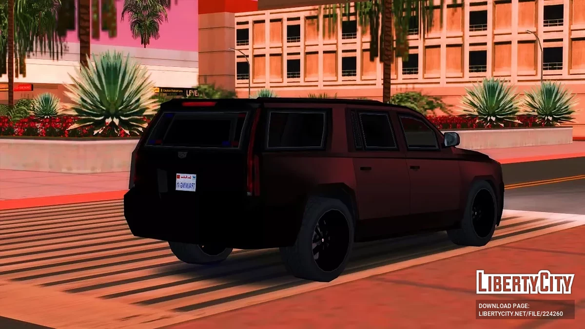 Cadillac Escalade Unmarked / GTA San Andreas