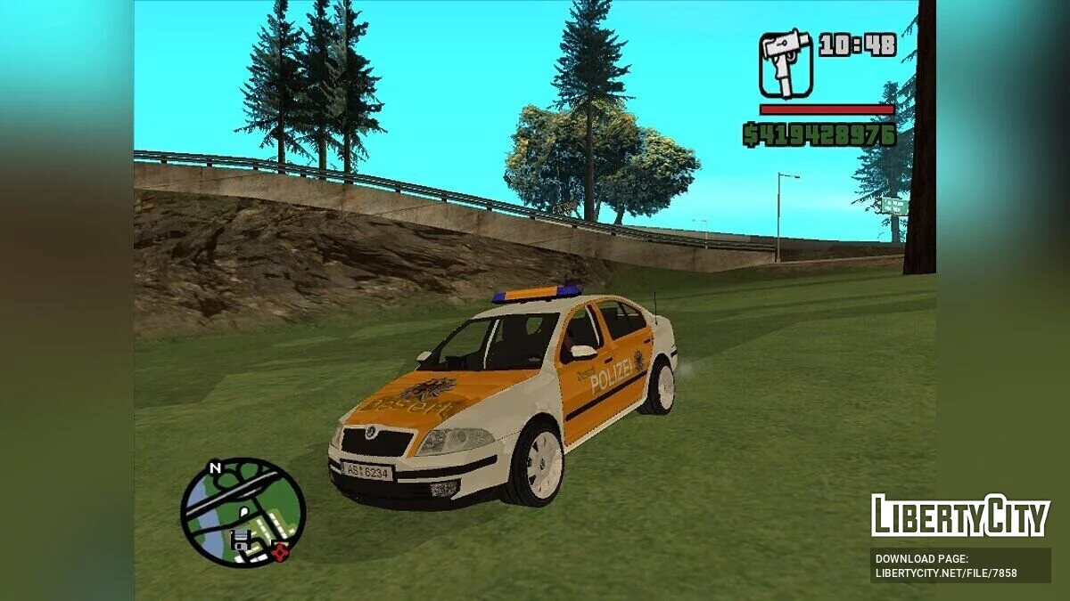 Skoda Octavia Police Pack v2.0 / GTA San Andreas