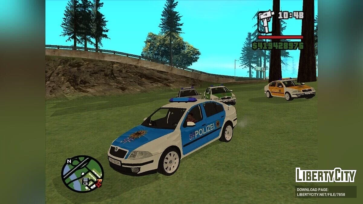 Skoda Octavia Police Pack v2.0 / GTA San Andreas