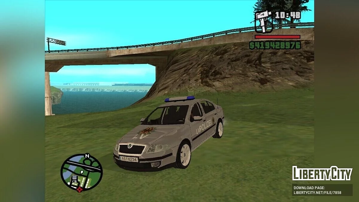 Skoda Octavia Police Pack v2.0 / GTA San Andreas