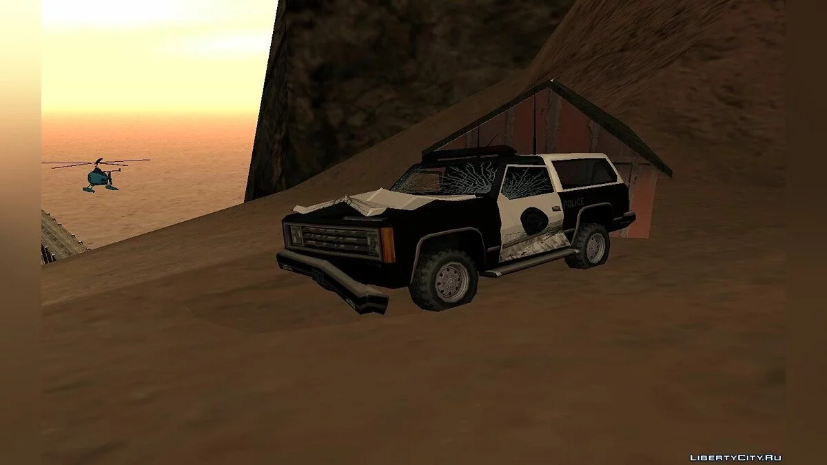 Пак разбитых полицаек / GTA San Andreas