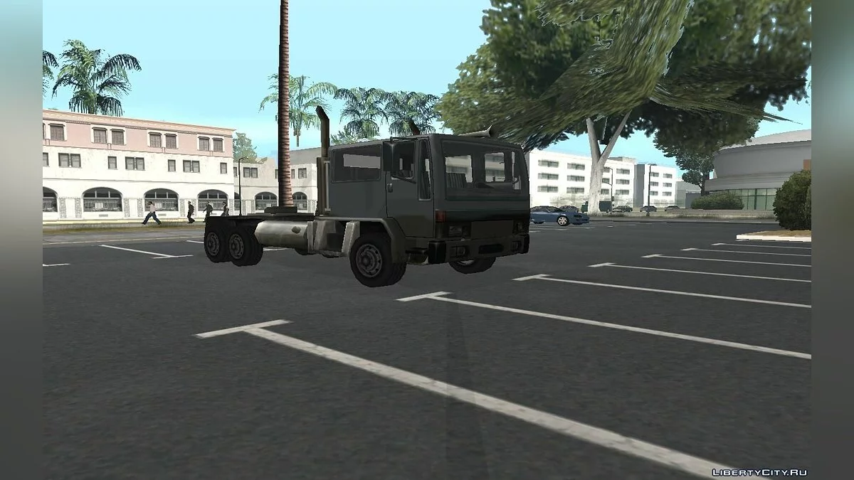 Новый грузовой парк / GTA San Andreas