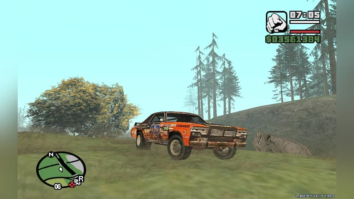 Три модели автомобилей из игры FlatOut / GTA San Andreas