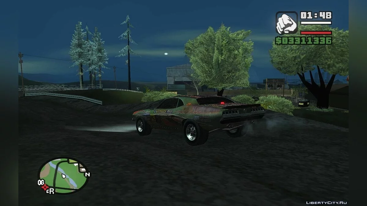 Три модели автомобилей из игры FlatOut / GTA San Andreas