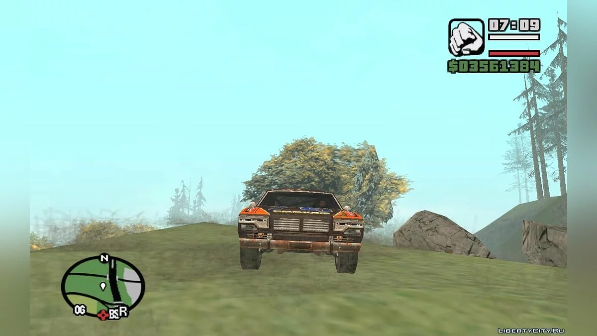 Три модели автомобилей из игры FlatOut / GTA San Andreas