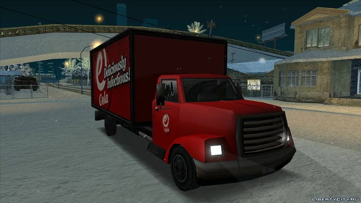 eCola Trucks by Claude GTA III / GTA San Andreas