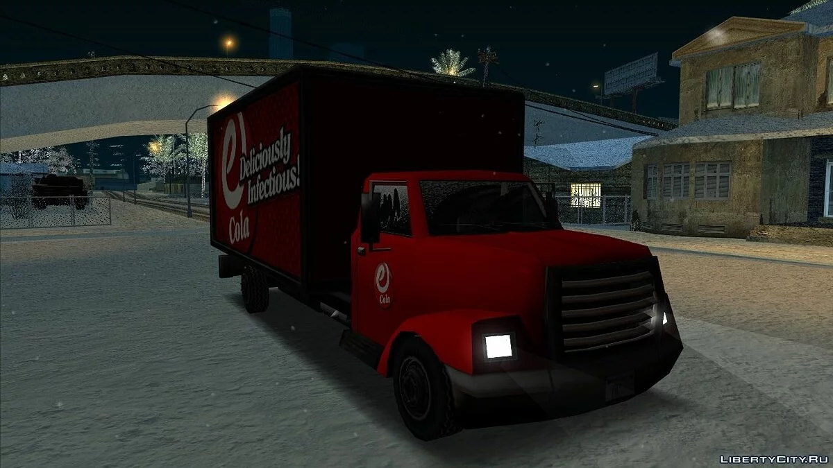 eCola Trucks by Claude GTA III / GTA San Andreas
