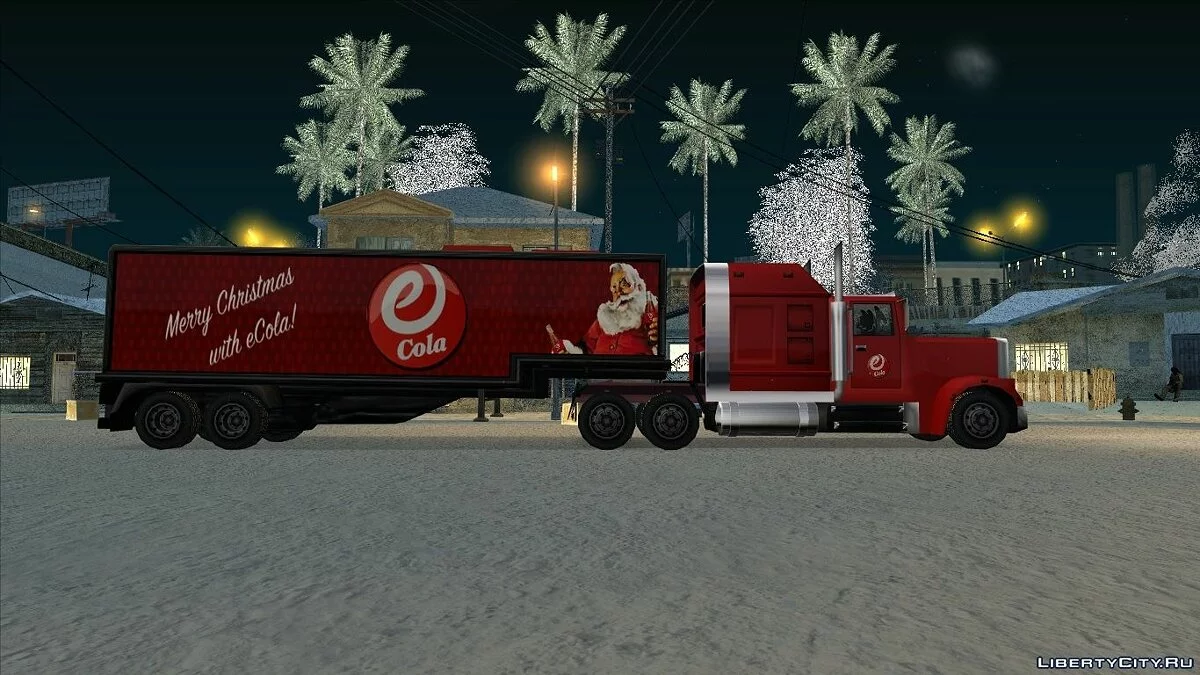 eCola Trucks by Claude GTA III / GTA San Andreas