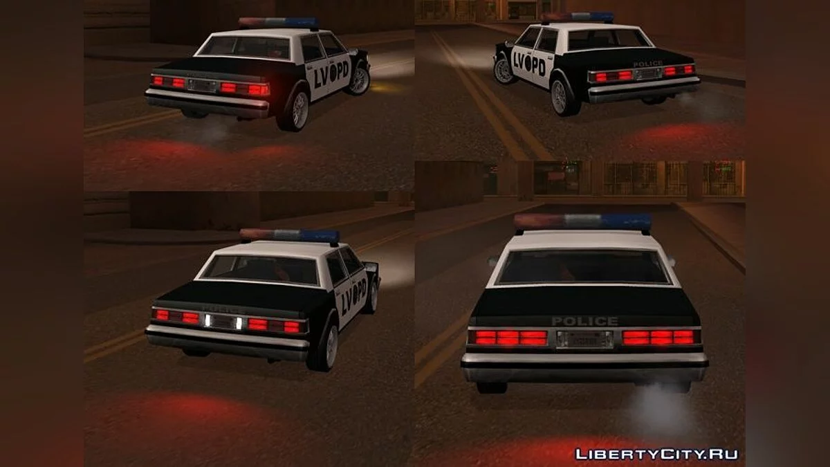 Original San Andreas vehicles adapted to ImVehFt	 / GTA San Andreas