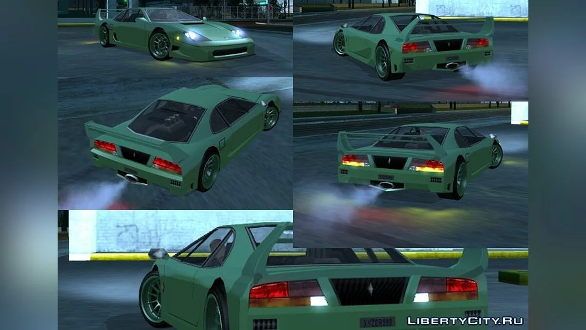 Original San Andreas vehicles adapted to ImVehFt	 / GTA San Andreas