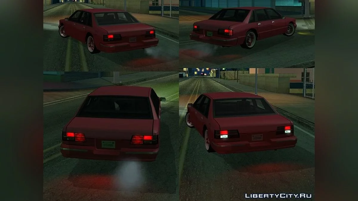 Original San Andreas vehicles adapted to ImVehFt	 / GTA San Andreas