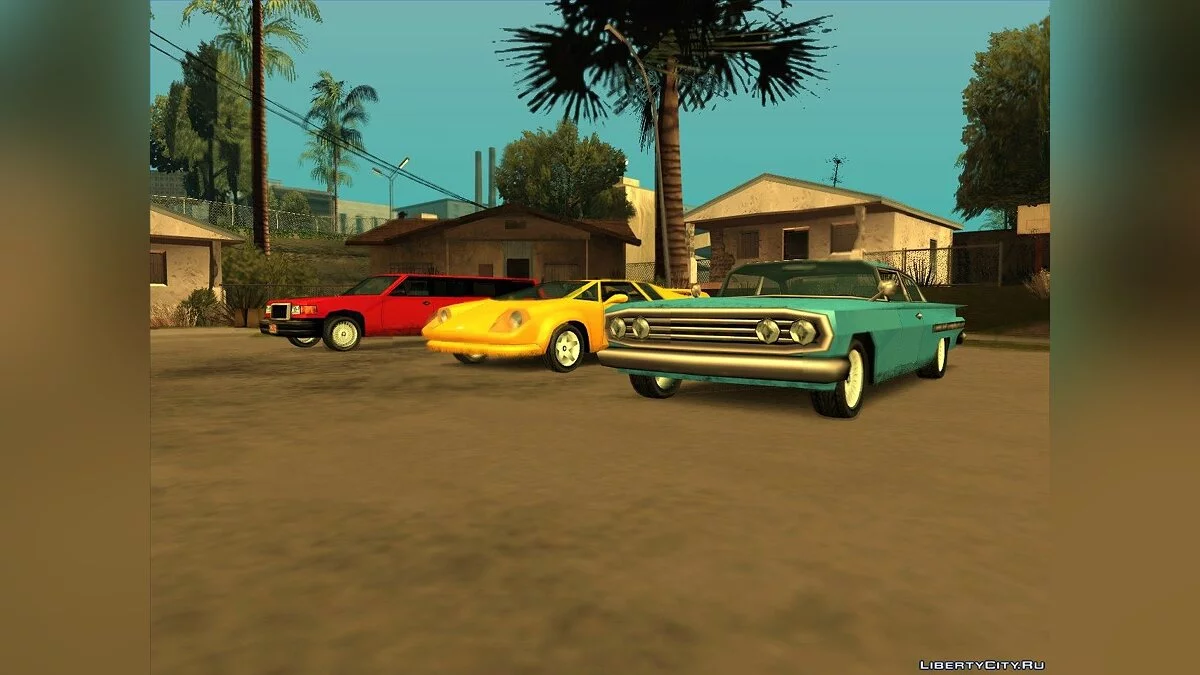 Vice City Stories большой пак авто. / GTA San Andreas