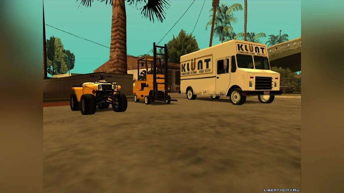 Vice City Stories большой пак авто. / GTA San Andreas