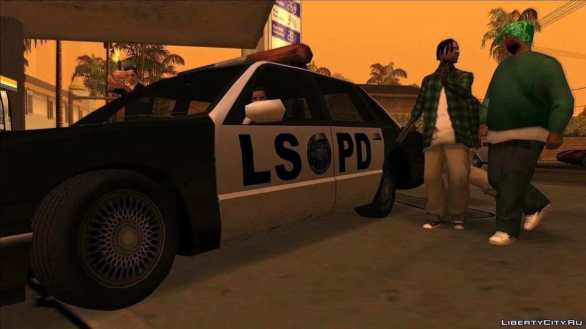 Improved SA Default Cars / GTA San Andreas