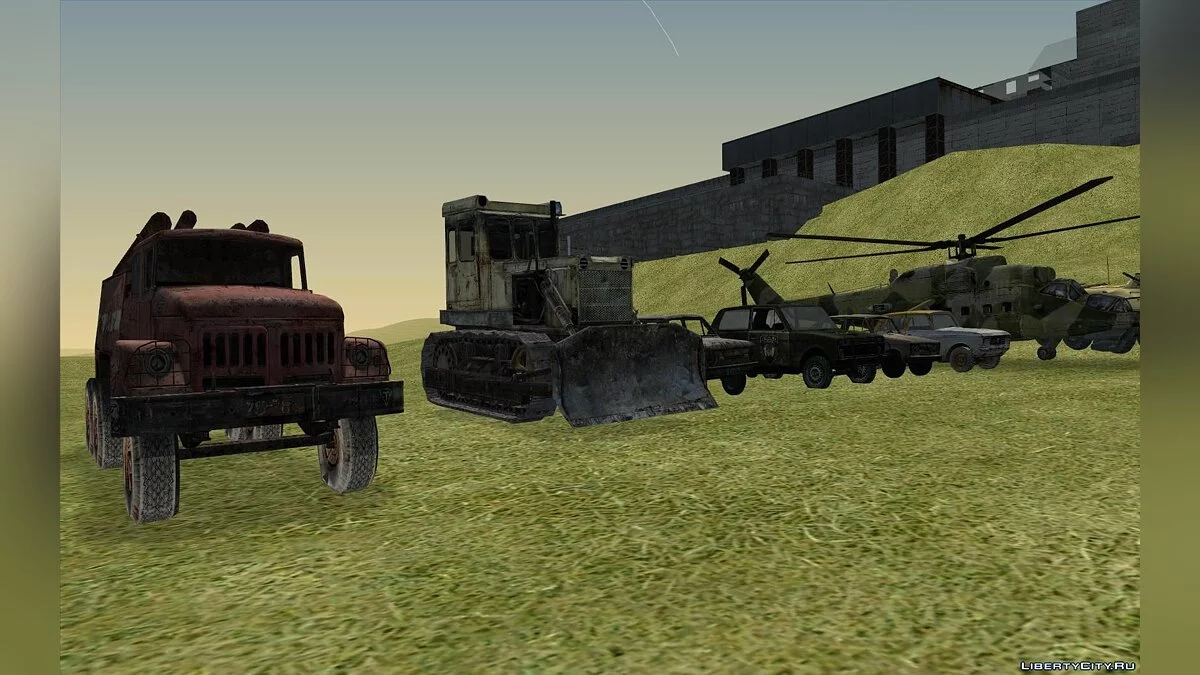 Транспорт из S.T.A.L.K.E.R. / GTA San Andreas