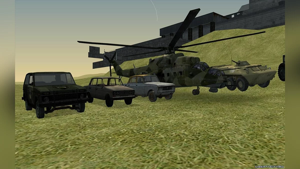 Транспорт из S.T.A.L.K.E.R. / GTA San Andreas