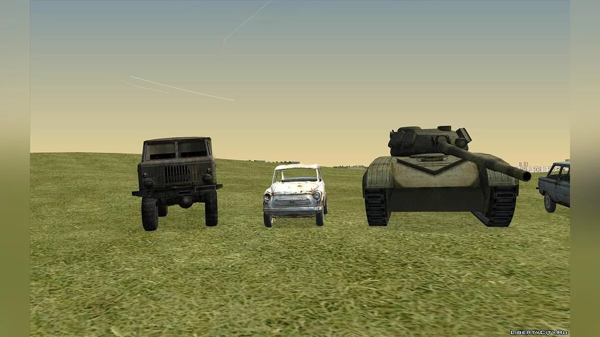 Транспорт из S.T.A.L.K.E.R. / GTA San Andreas