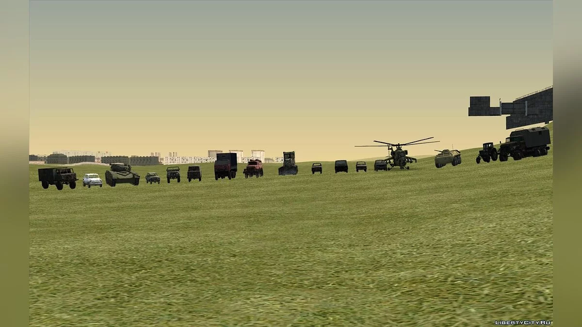 Транспорт из S.T.A.L.K.E.R. / GTA San Andreas