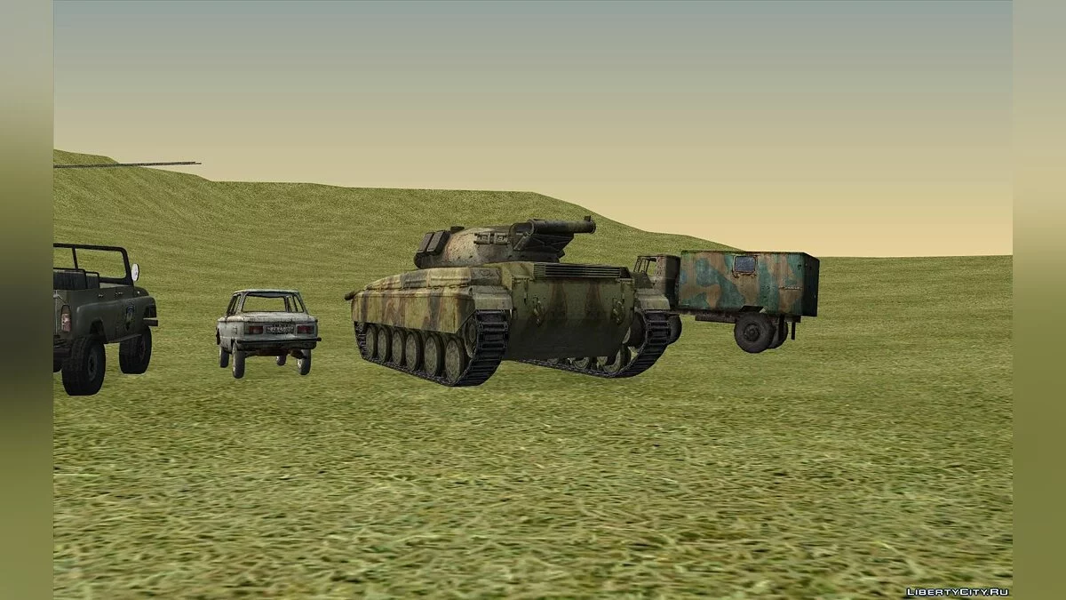 Транспорт из S.T.A.L.K.E.R. / GTA San Andreas