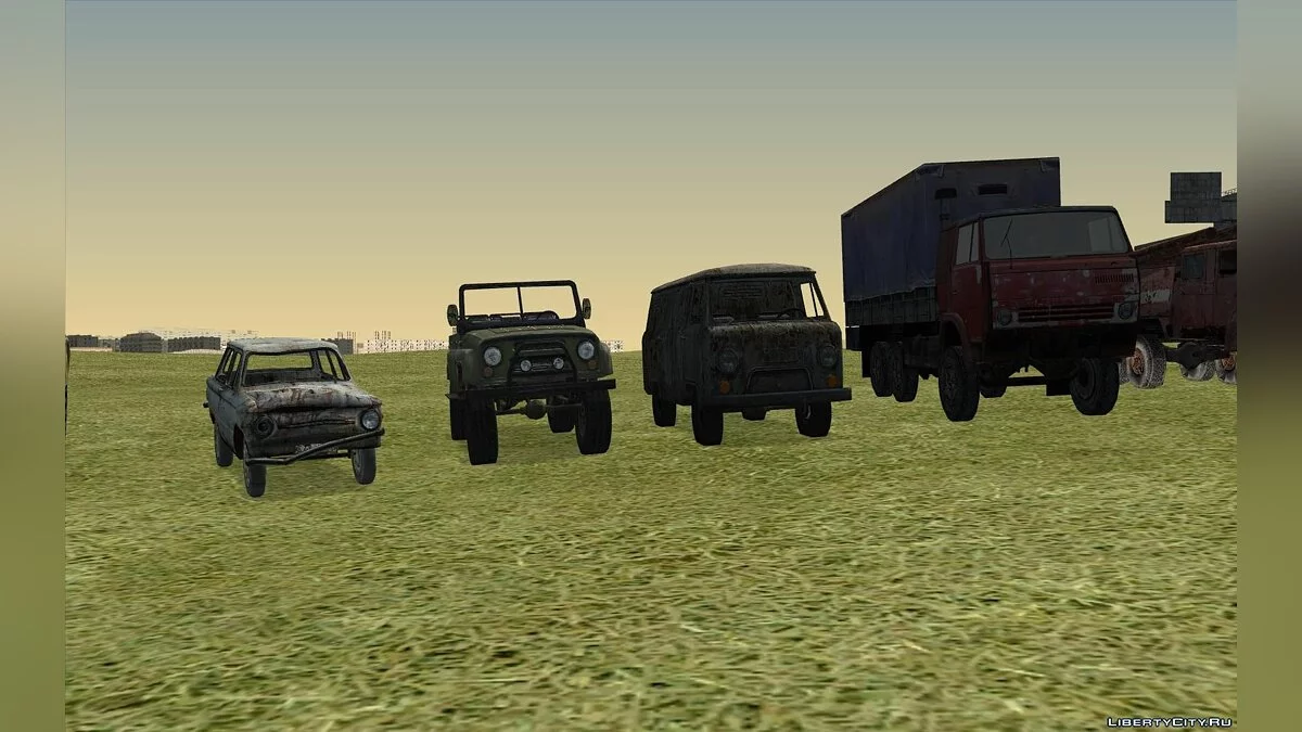 Транспорт из S.T.A.L.K.E.R. / GTA San Andreas