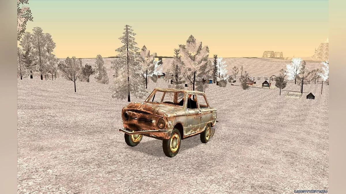 Зимний транспорт из S.T.A.L.K.E.R. / GTA San Andreas