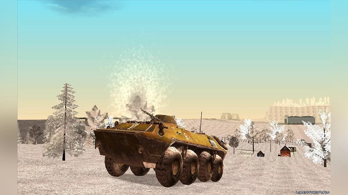 Зимний транспорт из S.T.A.L.K.E.R. / GTA San Andreas