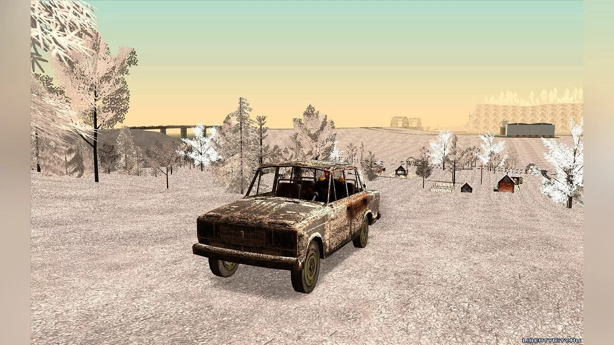 Зимний транспорт из S.T.A.L.K.E.R. / GTA San Andreas