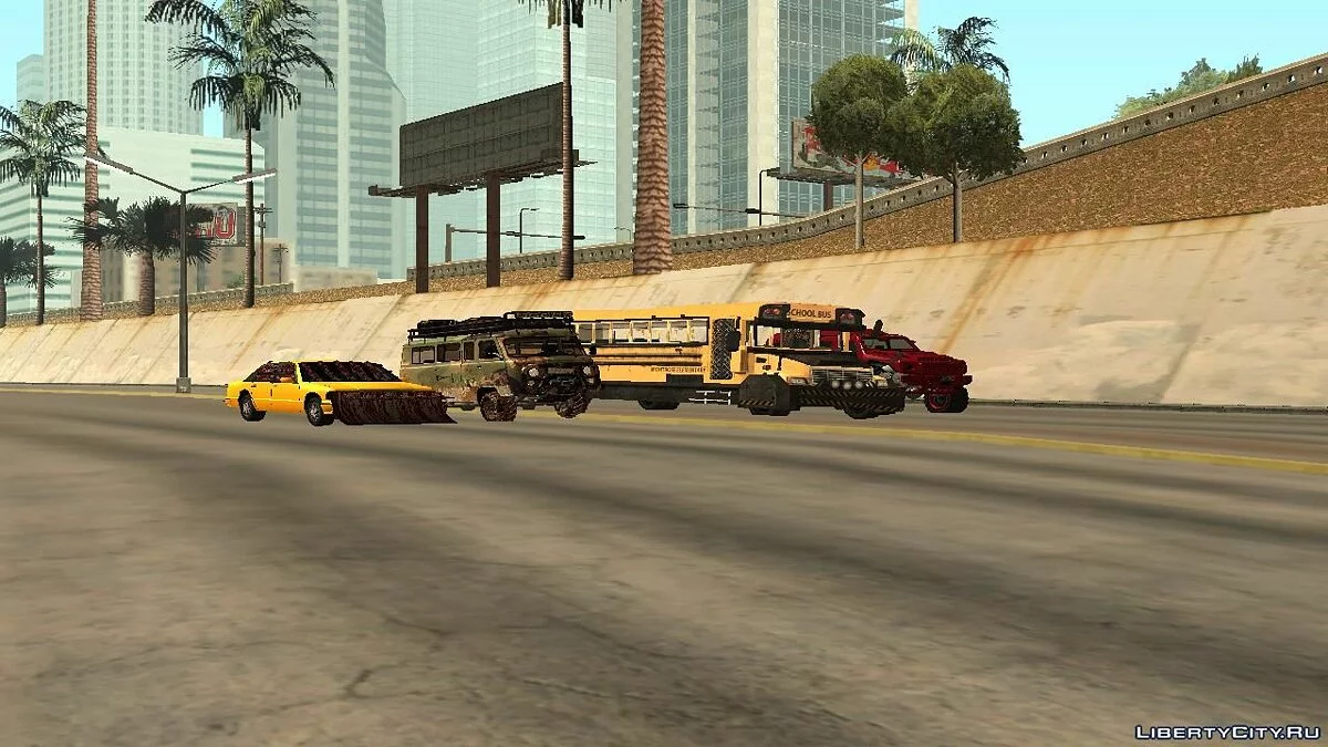 Машины для зомби апокалипсиса / GTA San Andreas