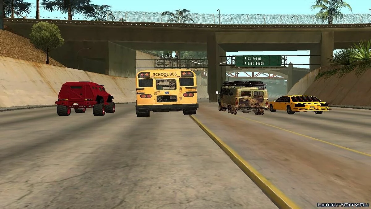 Машины для зомби апокалипсиса / GTA San Andreas