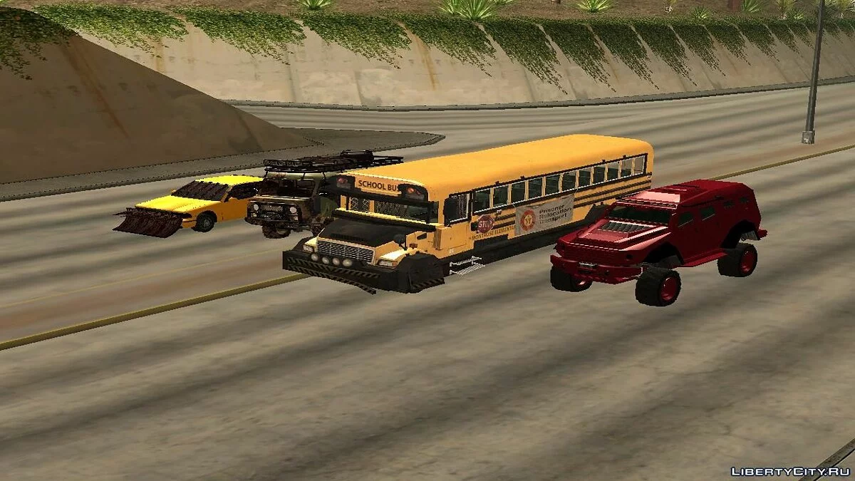 Машины для зомби апокалипсиса / GTA San Andreas