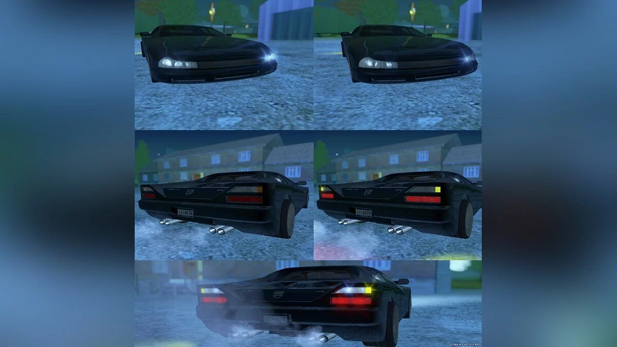 Adapted Tri-Pack (HD GTA Cars) / GTA San Andreas