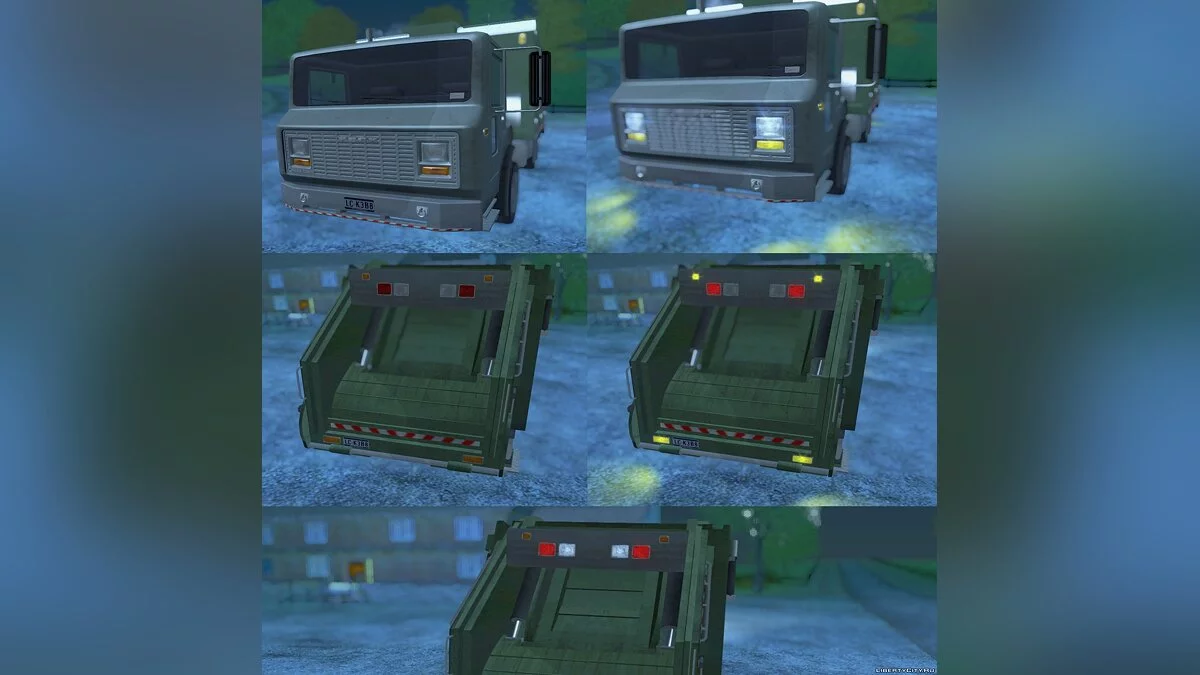 Adapted Tri-Pack (HD GTA Cars) / GTA San Andreas