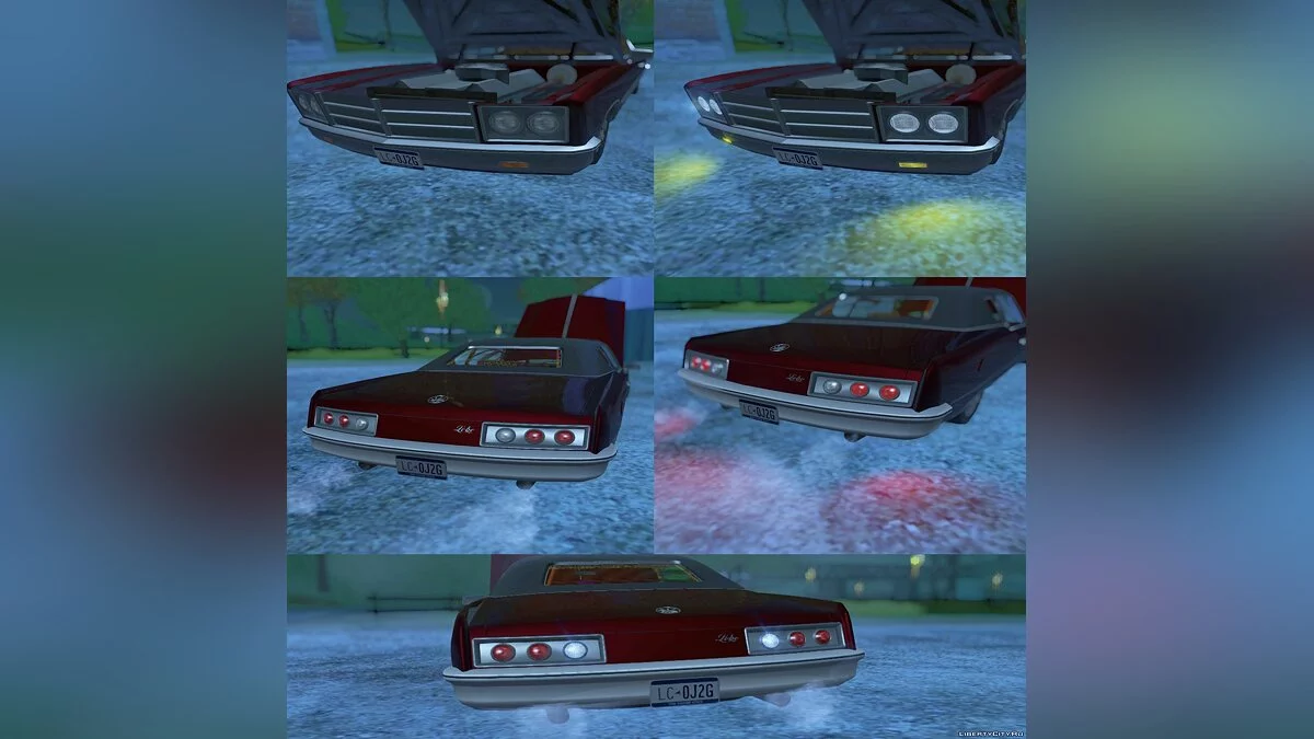 Adapted Tri-Pack (HD GTA Cars) / GTA San Andreas
